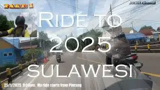 PART 1: 1ST RIDE IN 2025@JSOKA-k1t #pulaununukan #makassar #parepare #pinrang