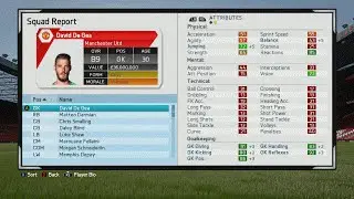 FIFA 16 Career Mode | Player Growth Test - Manchester United's Best Young Players At Full Potential