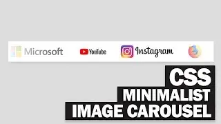 Minimalist CSS Image Carousel Tutorial