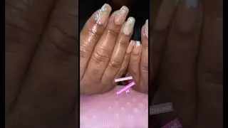 Gold nude bling nails 💅🏾 #subscribe #like #nailinspo #like #shorts #entrepreneur