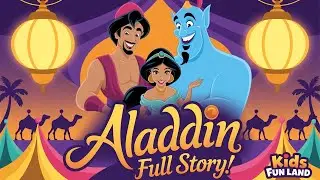 Aladdin Cartoon Full Movie| Eng Full Movie | Classic Story In English |