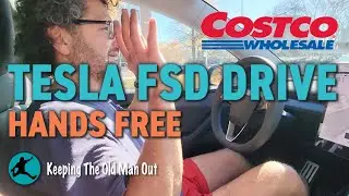 Tesla FSD Drove Me to Costco (And I Never Touched the Wheel!)