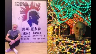 Marco Lodola scapp&ograve; dall'aereo che stava decollando per la Cina dove c'era una sua mostra nel 1994