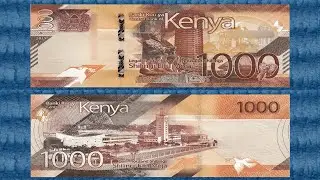 🇰🇪 2019-2024 1000 шиллингов Республики Кения, банкнота стандартного обращения