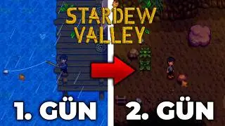 Balık Tutmaktan Kollarım Koptu! Maden ve Çanta Macerası - Stardew Valley
