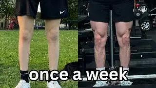 The Leg Workout That Blew Up My Legs (training once a week)