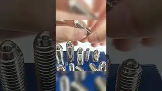 304 Stainless Steel Metric Spring Hex Socket Ball Point Set Screws