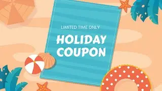 Free Holiday Coupon Ad Video Template (Customizable) - FlexClip