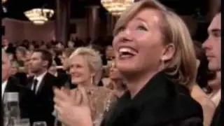 Johnny Depp Presenta un Golden Globe Award 2009