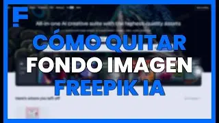 How to remove the background from an image with Freepik and AI in seconds