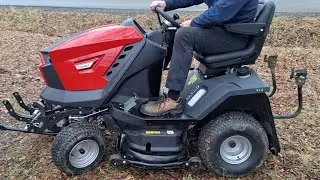 Garden tractor SECO Starjet P6 4x4 #gardentractor #lawnmower #rasenm&auml;her 
