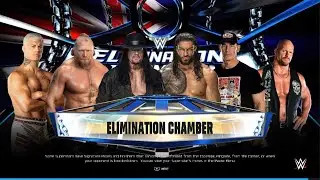 WWE 2K25 - 6 Legends Elimination Chamber Match | PlayStation 5