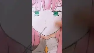 Coloring Zero Two (Darling in the Franxx)