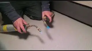 Rothenberger blow torch.