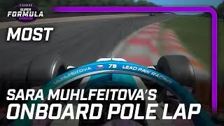 Sara Muhlfeitova's Pole Lap at Most | CSFC Assetto Corsa League