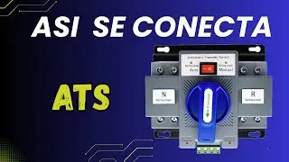 C&oacute;mo conectar un switch de transferencia autom&aacute;tica (ATS) paso a paso