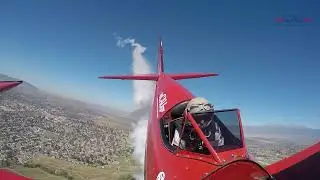 Vicky Benzing takes flight in 1940 Boeing Stearman