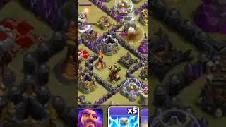Level 8 Lightning spell VS Air defence II #shorts