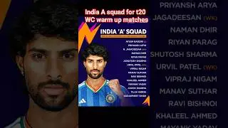 #indian squad for #t20worldcup warm up matches. #cricket #viral #viralvideo #viralshorts #ipl #india