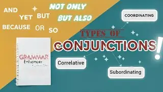 Conjunctions Explained: The Complete Guide to All 3 Types |Coordinating, Subordinating, Correlative|