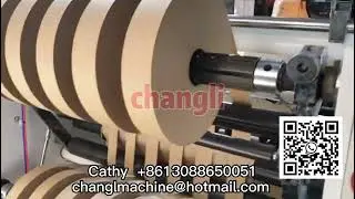 high speed duplex rewind kraft paper roll jumbo slitter rewinder slitting rewinding machine