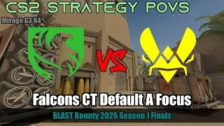 Falcons CT Default A Focus - Mirage G3R4 | Falcons | BLAST Bounty 2026 Season 1 Finals #cs2 #coun...