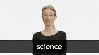 How to pronounce SCIENCE in French