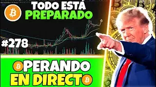 BITCOIN ESPERANDO LA HORA CLAVE 😈 BONOS CON PIONEX y BINGX 💹TRADING EN VIVO de BTC DIRECTO #trading