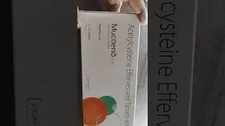 Mucoend 600 tablet use in hindi | Acetylcysteine Effervescent 600mg tablet#pharmcist#medicalstore..
