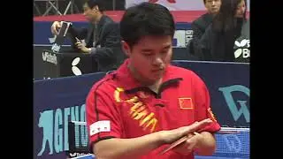 Jean Michel Saive v Liu Guozheng at the 2001 Pro Tour Grand Finals