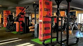 Commercial gym Interior at Varanasi