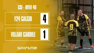 CSI Over40 | F24 Calcio vs Villari Cardile