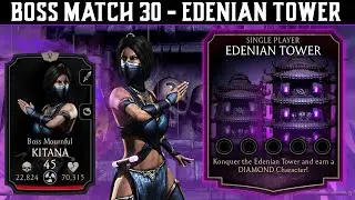 Boss Match 30 Edenian Tower + Rewards. MK Mobile. 16-30