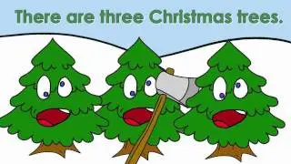 Three Christmas Trees | Christmas Songs for Kids