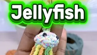 🪼Crochet Jellyfish Tutorial•Easy•Cute•Beginner-friendly•Save this and crochet along 🧶✨