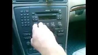 volvo HU-803 with OEM subwoofer and yatour