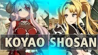GBVSR:🔥Koyao (Narmaya B.Butterfly) Vs Shosan (Zeta)🔥| High Level Gameplay.