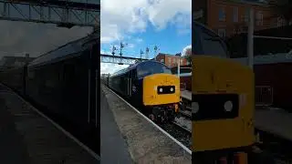 Class 45 leaving Bury station on the East Lancashire railway 8/10/22 #class45 #uktrains