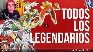Folagor Reacciona ¿Qué animales son los Pokémon legendarios y singulares?