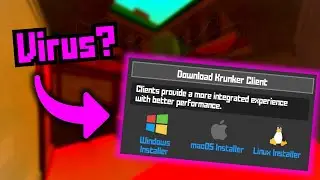 This Krunker Client Gives You A *VIRUS*...