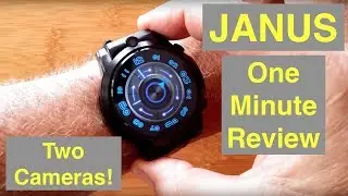 Умные часы KronosBlade JANUS Android 7.1.1 с двойной камерой, экраном 1,6 дюйма и поддержкой 4G: минутный обзор