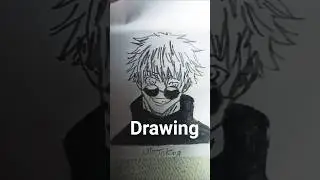 my gojo drawing book my video like and subscribe#shorts