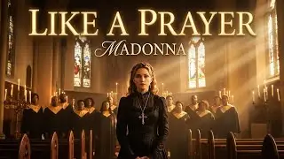 Like a Prayer -  Madonna - Lyric Video || AI Visuals