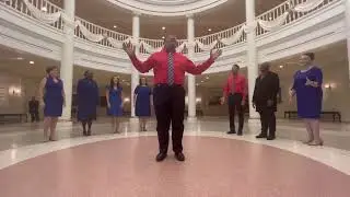 Disneys Voices of Liberty singing in the American Pavilion at Epcot 6/7/2023