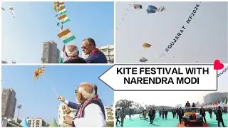 Ahemdabad kite festival 2026 with prime minister @NarendraModi & @FriedrichMerzCDU  | 2026 target 1k