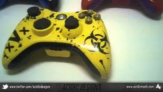 3 Custom XBOX 360 Controllers