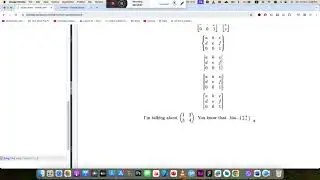 (4) Writing Matrix with LaTeX