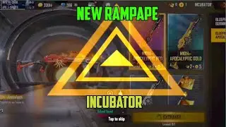 RAMPAGE DOUBLE INCUBATOR RETURN FREE FIRE/RAMPAGE INCUBATOR BLUE PRINT ONE SPIN/KITNA DIAMOND LAGEGA