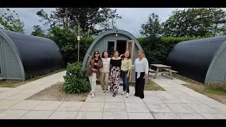 Open Meadow Glamping Pod@Let's Go Hydro Resort Belfast