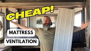 EASY & CHEAP mattress ventilation. NO building required!